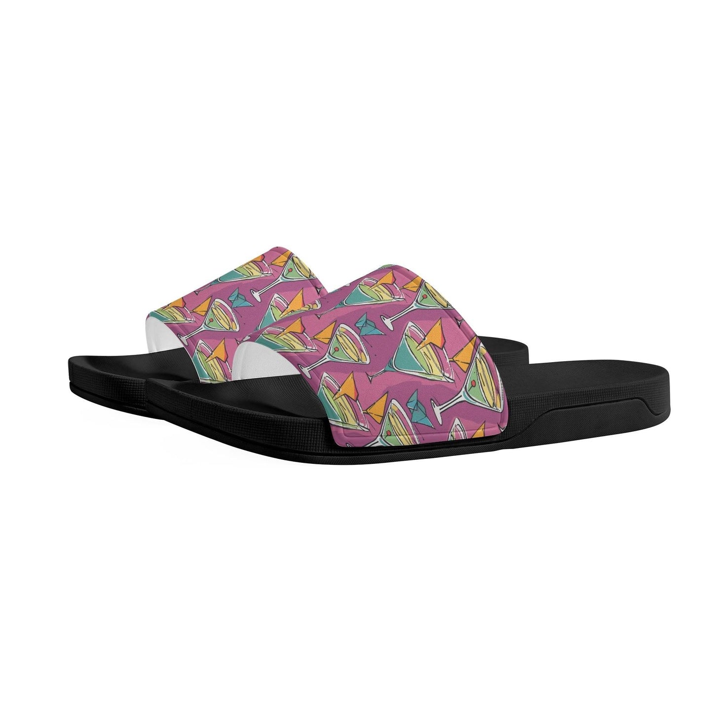 Artini Martini Men's Slide Sandals - DeRose Seasonal