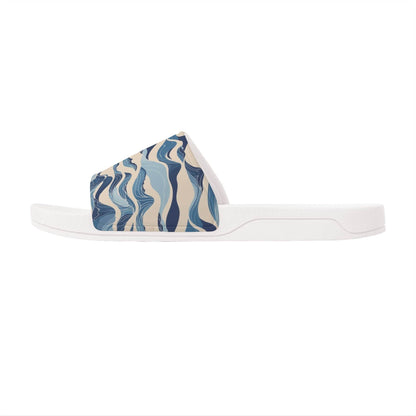 Blue Waves Men's Slide Sandals - DeRose Seasonal