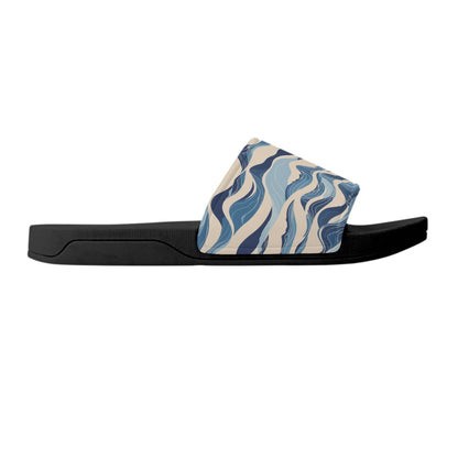 Blue Waves Men's Slide Sandals - DeRose Seasonal