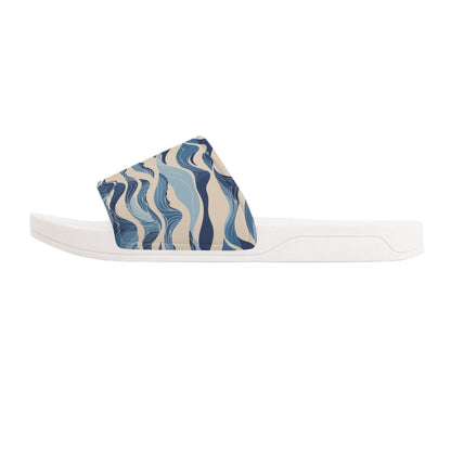 Blue Waves Women's Slide Sandals - DeRose Seasonal