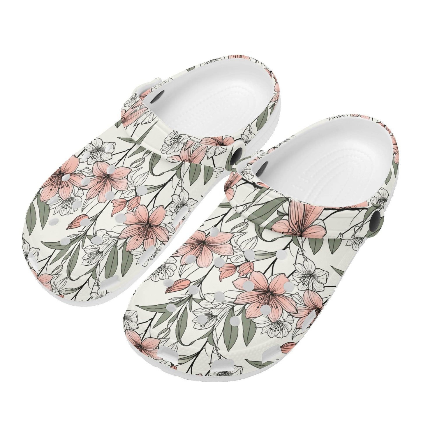 Japan Floral Women's Vented Sandals - DeRose Seasonal