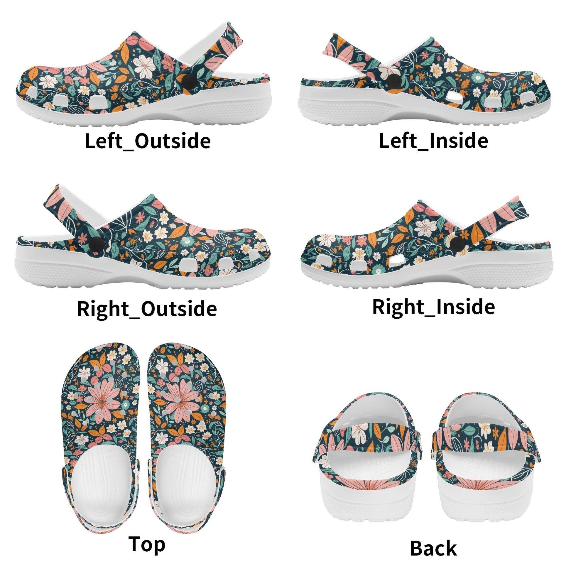 Wild Flowers Women's Vented Sandals - DeRose Seasonal