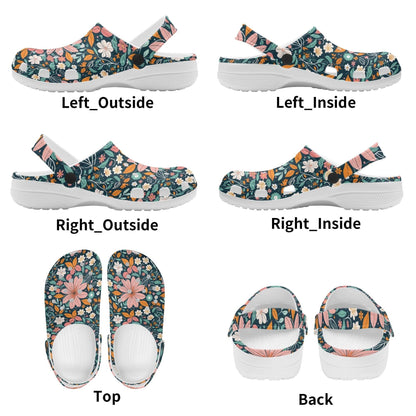 Wild Flowers Women's Vented Sandals - DeRose Seasonal