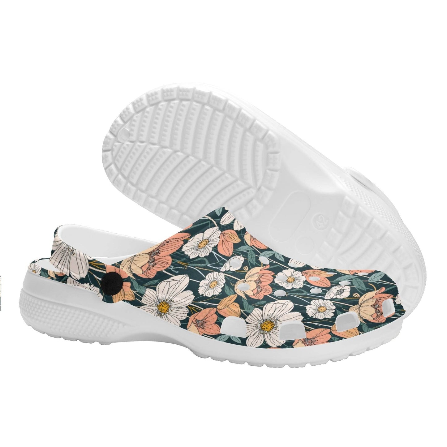 Tulips and Daisys Women's Vented Sandals - DeRose Seasonal
