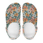 Pastel Flowers Women's Vented Sandals - DeRose Seasonal