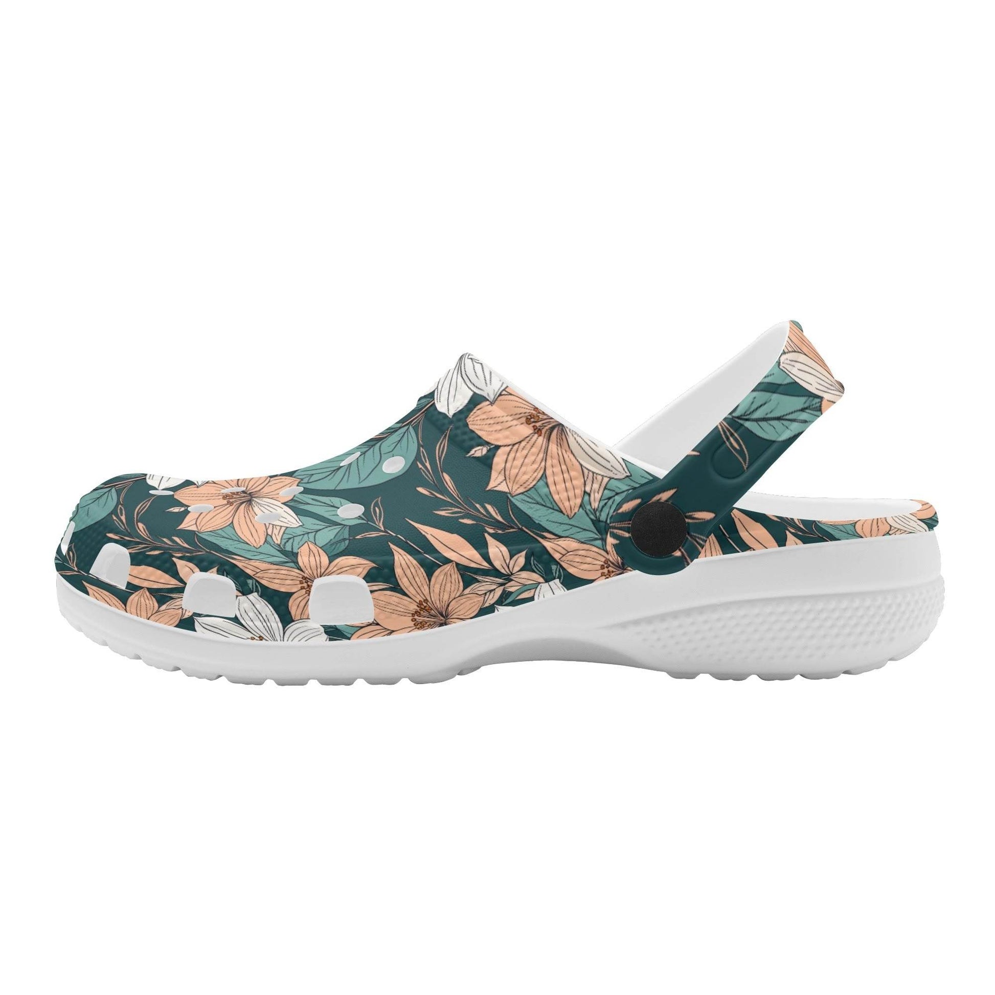 Pastel Floral Women's Vented Sandals - DeRose Seasonal