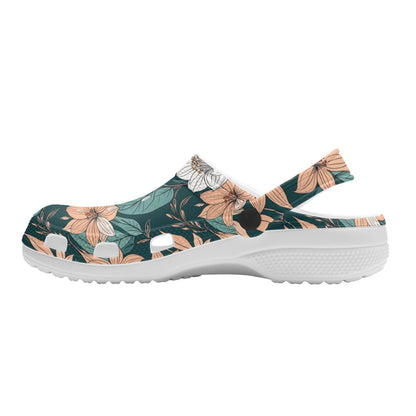 Pastel Floral Women's Vented Sandals - DeRose Seasonal