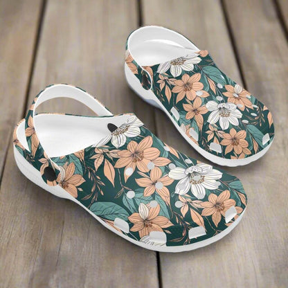 Pastel Floral Women's Vented Sandals - DeRose Seasonal