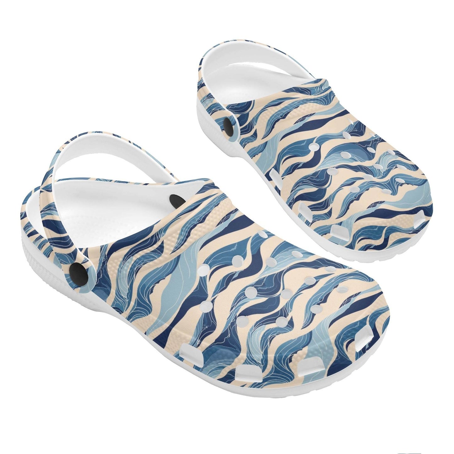 Blue Waves Women's Vented Sandals - DeRose Seasonal