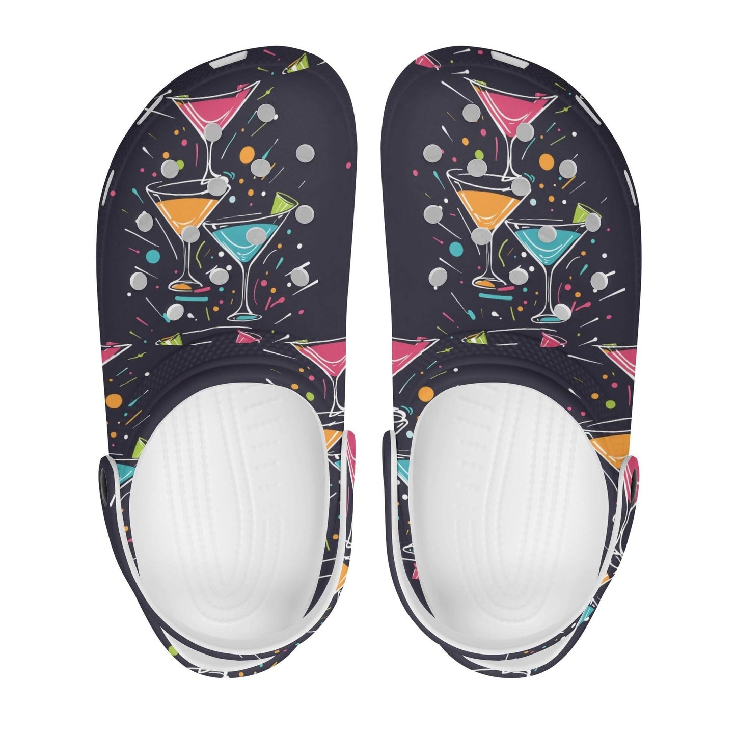 Nigh Time Martini Womens Vented Sandals - DeRose Seasonal
