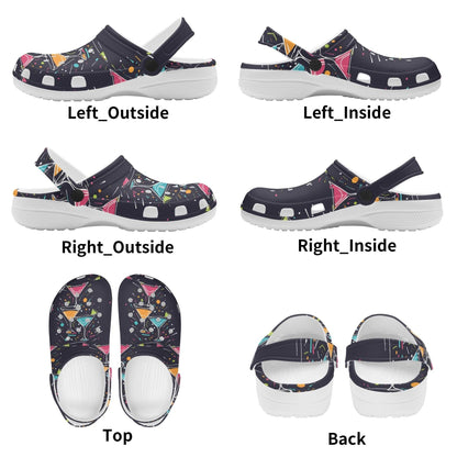 Nigh Time Martini Womens Vented Sandals - DeRose Seasonal