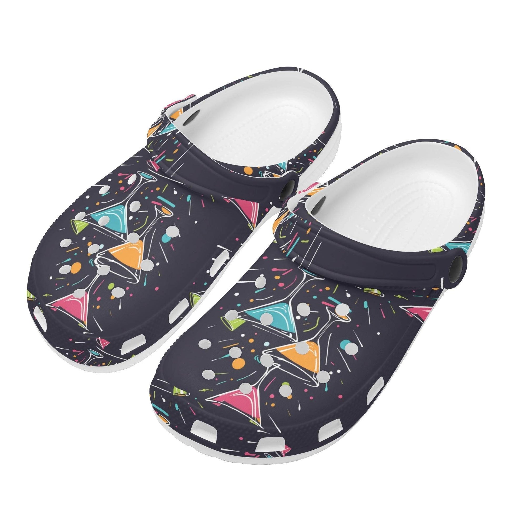 Nigh Time Martini Womens Vented Sandals - DeRose Seasonal
