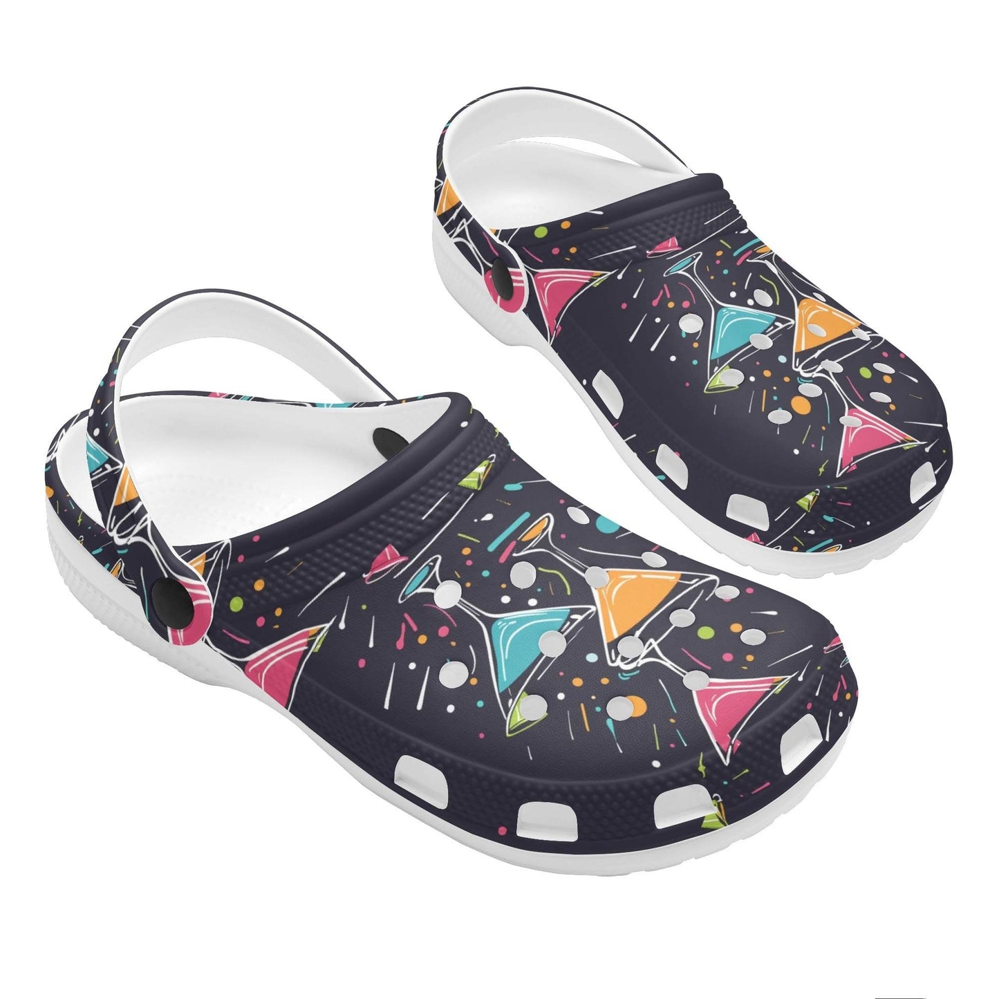 Nigh Time Martini Womens Vented Sandals - DeRose Seasonal