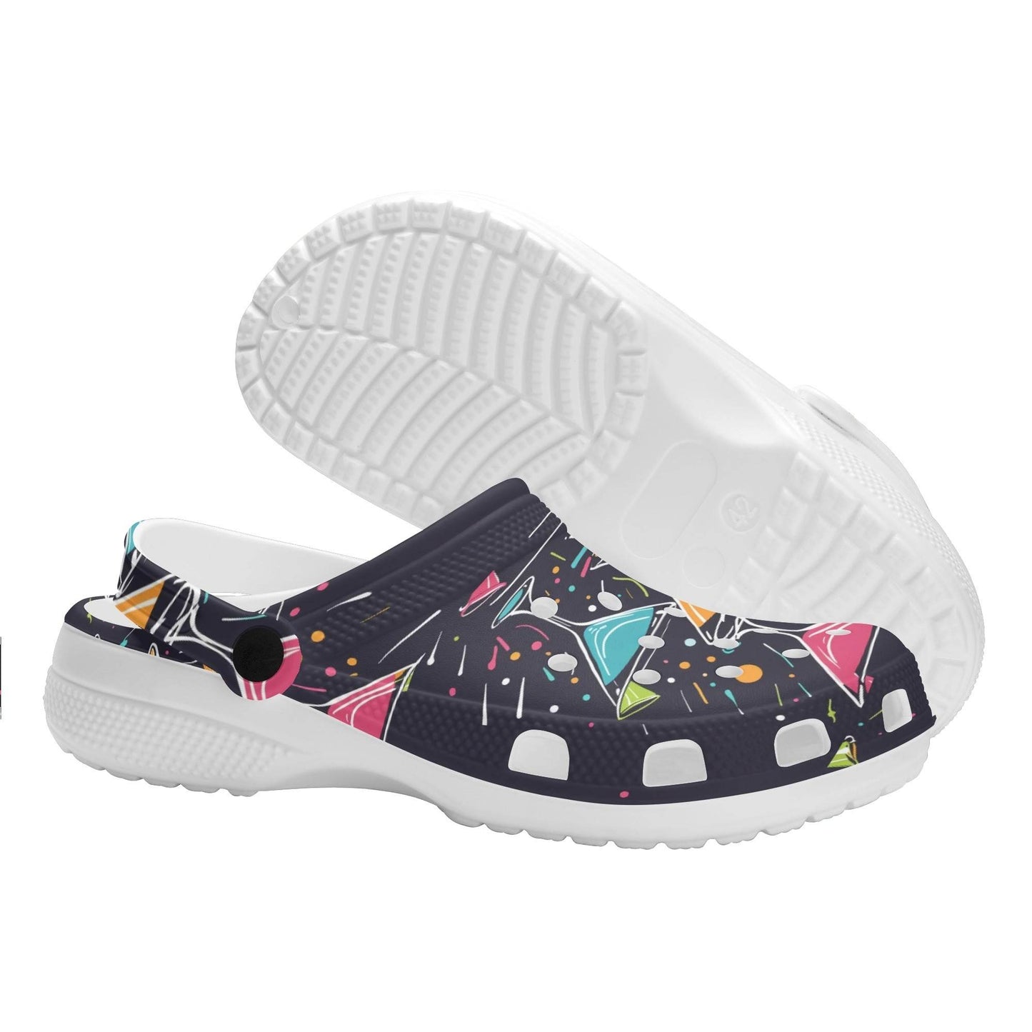 Nigh Time Martini Womens Vented Sandals - DeRose Seasonal
