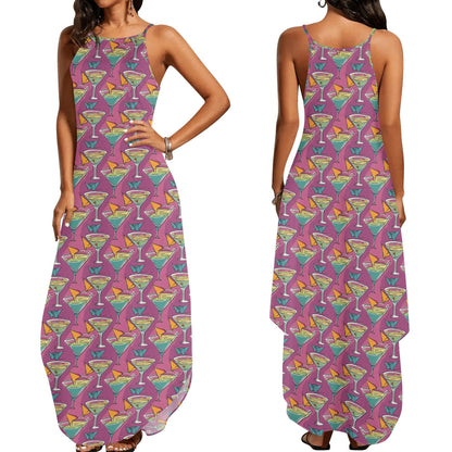 Artini Martini Women's Elegant Sleeveless Evening Dress - DeRose Seasonal