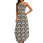 Tulips and Daisy's Women's Elegant Sleeveless Evening Dress - DeRose Seasonal