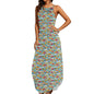 Fun of a Beach Womens Elegant Sleeveless Evening Dress - DeRose Seasonal