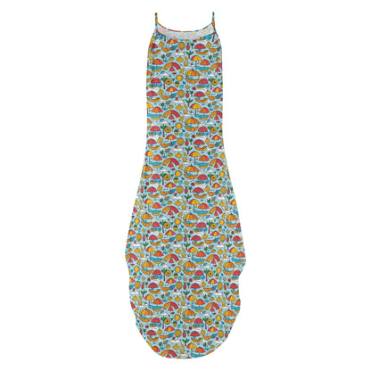 Fun of a Beach Womens Elegant Sleeveless Evening Dress - DeRose Seasonal