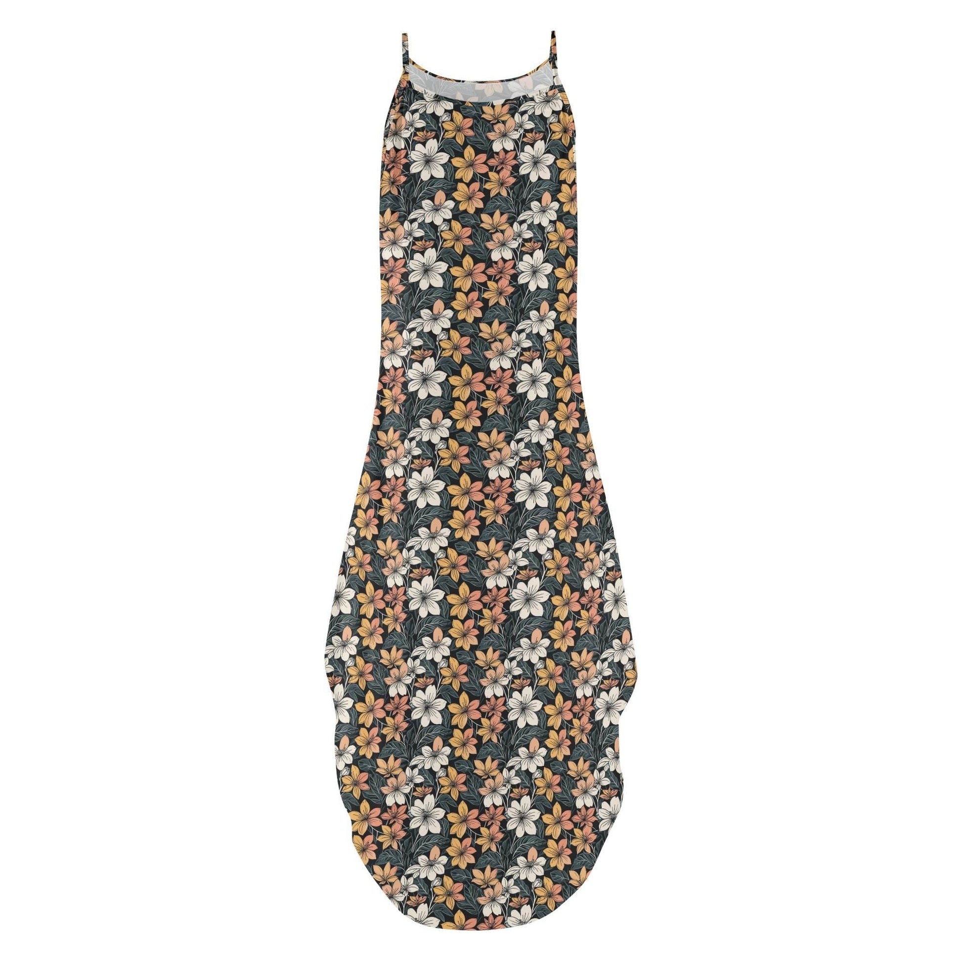 Field of Flowers Womens Elegant Sleeveless Evening Dress - DeRose Seasonal