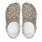 Ocean Abstract Women's Vented Sandals - DeRose Seasonal