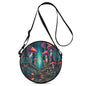 Forest Shrooms Round Satchel Bag - DeRose Seasonal