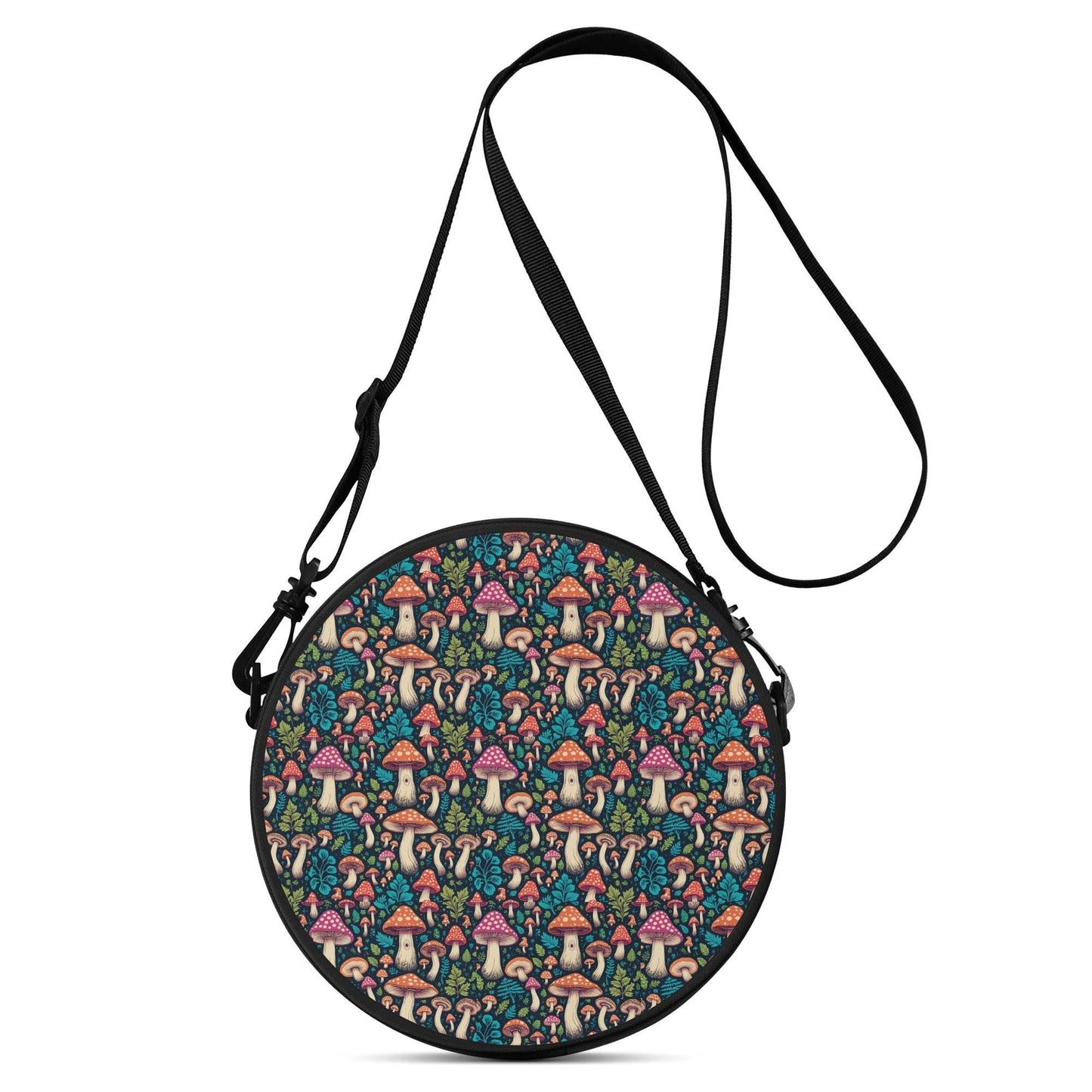 Little Shrooms Round Satchel Bag - DeRose Seasonal
