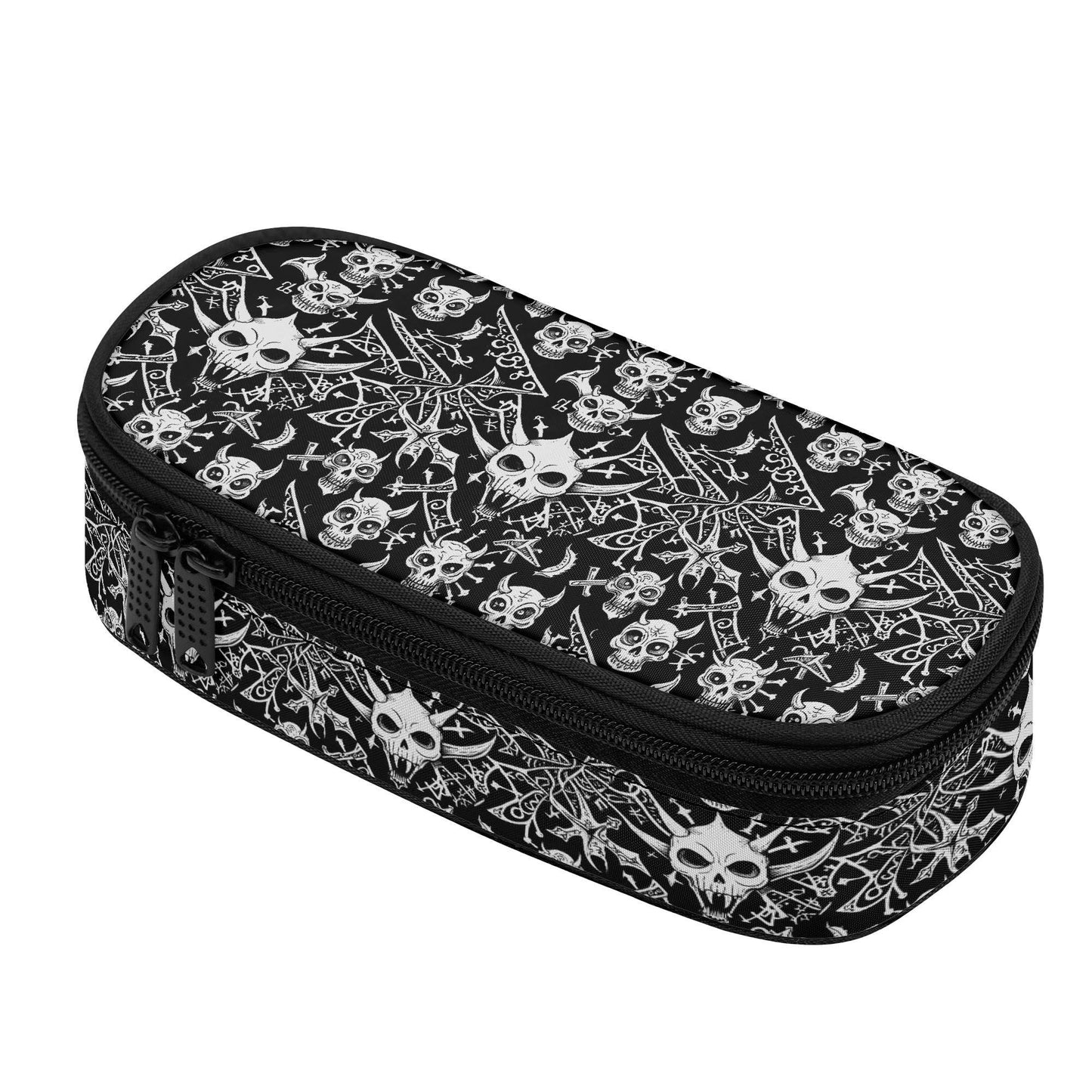Little Devils 3-Layer Pencil and Cosmetic Case - DeRose Seasonal