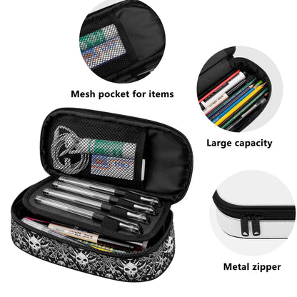 Little Devils 3-Layer Pencil and Cosmetic Case - DeRose Seasonal