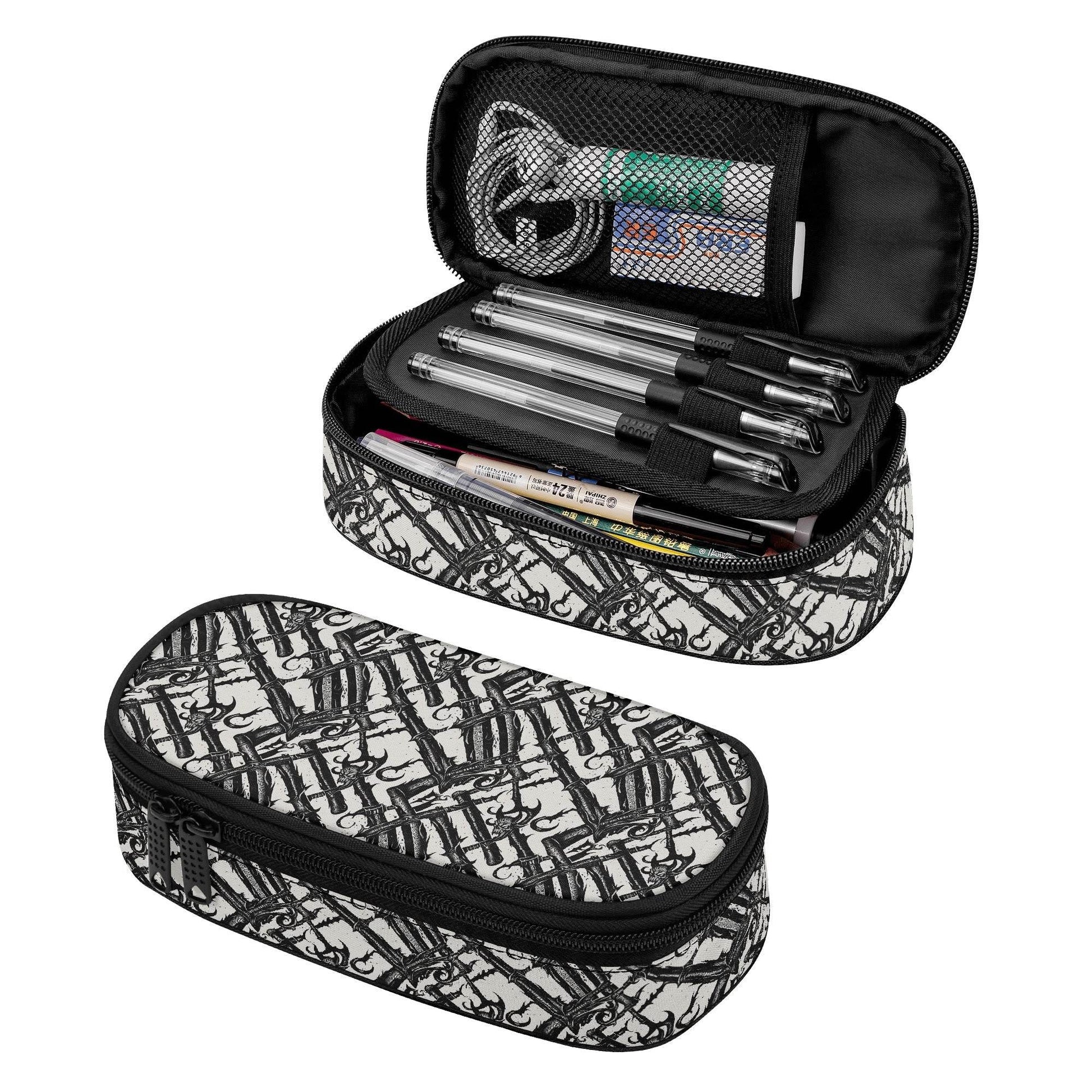 Devil Veins 3-Layer Pencil and Cosmetic Case - DeRose Seasonal