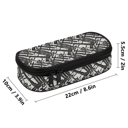 Devil Veins 3-Layer Pencil and Cosmetic Case - DeRose Seasonal