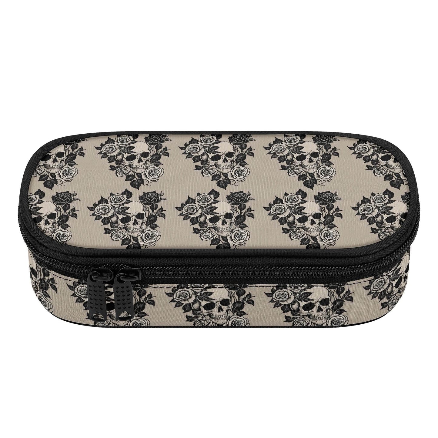 Gothic Tan 3-Layer Pencil and Cosmetic Case - DeRose Seasonal