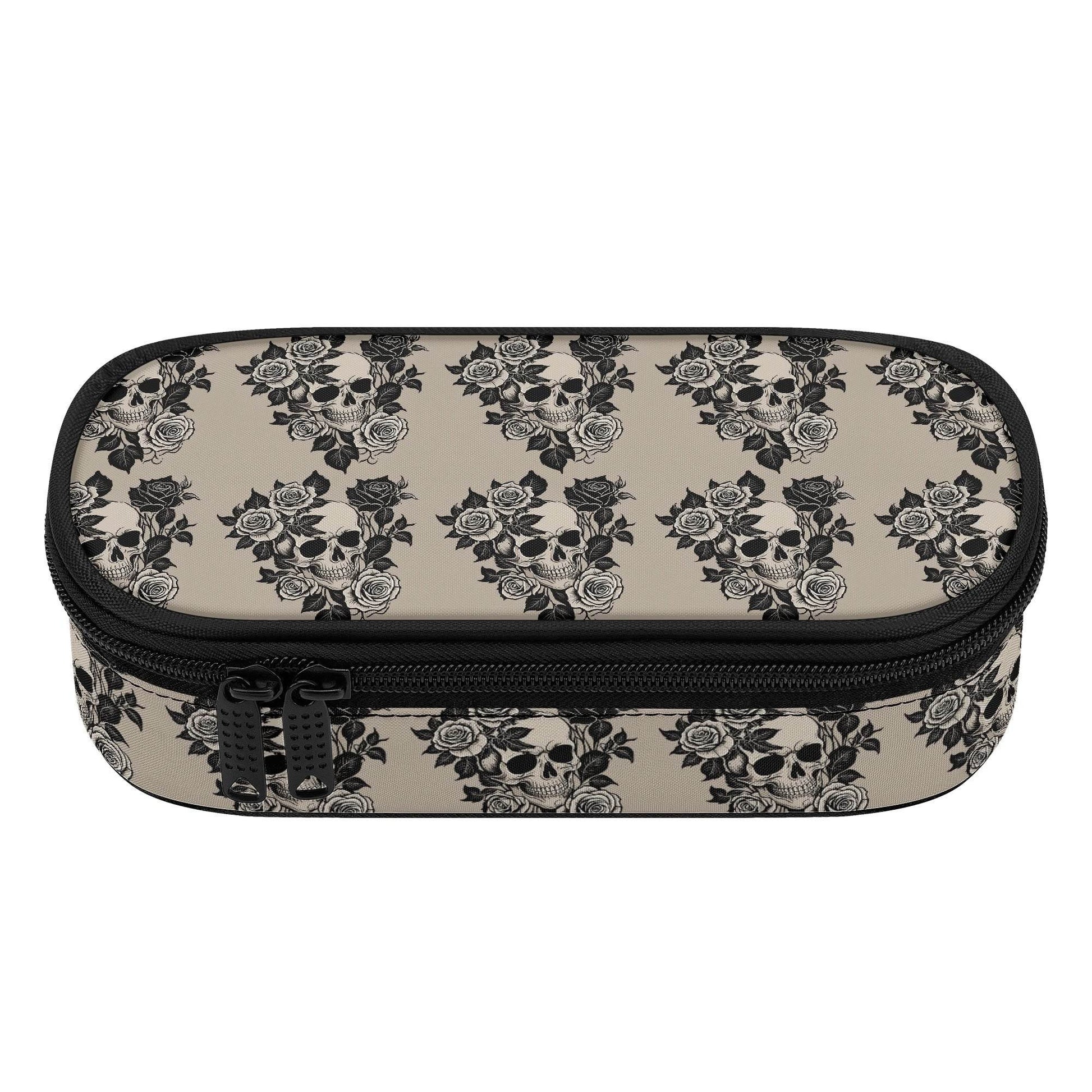 Gothic Tan 3-Layer Pencil and Cosmetic Case - DeRose Seasonal