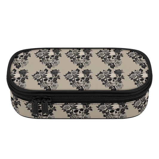 Gothic Tan 3-Layer Pencil and Cosmetic Case - DeRose Seasonal