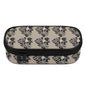 Gothic Tan 3-Layer Pencil and Cosmetic Case - DeRose Seasonal