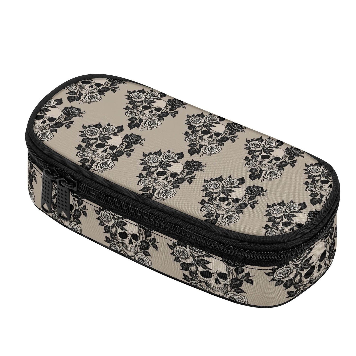 Gothic Tan 3-Layer Pencil and Cosmetic Case - DeRose Seasonal