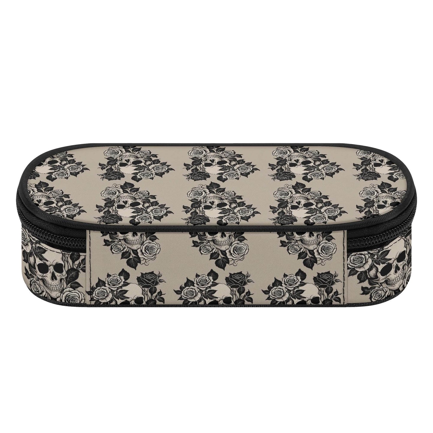 Gothic Tan 3-Layer Pencil and Cosmetic Case - DeRose Seasonal