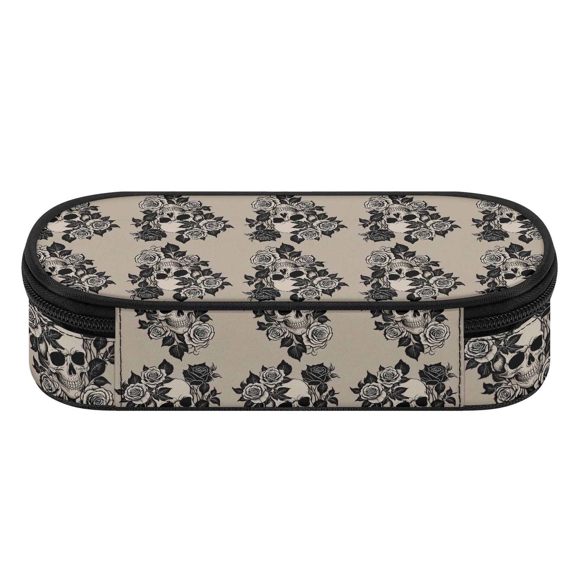 Gothic Tan 3-Layer Pencil and Cosmetic Case - DeRose Seasonal