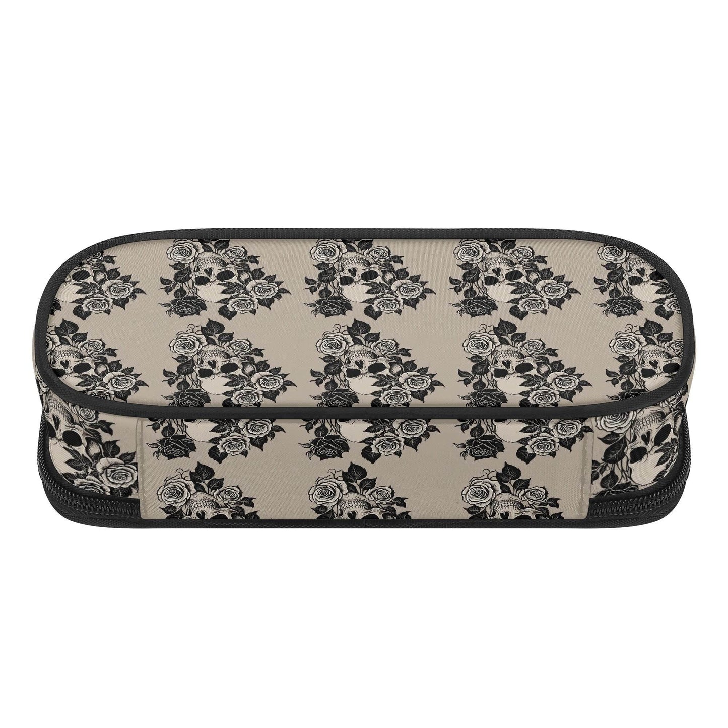 Gothic Tan 3-Layer Pencil and Cosmetic Case - DeRose Seasonal