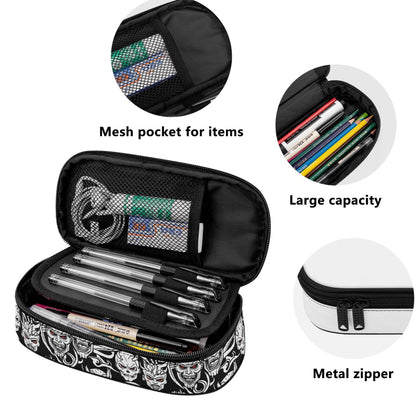 Demons 3-Layer Pencil and Cosmetic Case - DeRose Seasonal