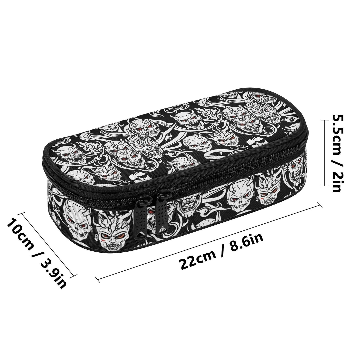 Demons 3-Layer Pencil and Cosmetic Case - DeRose Seasonal