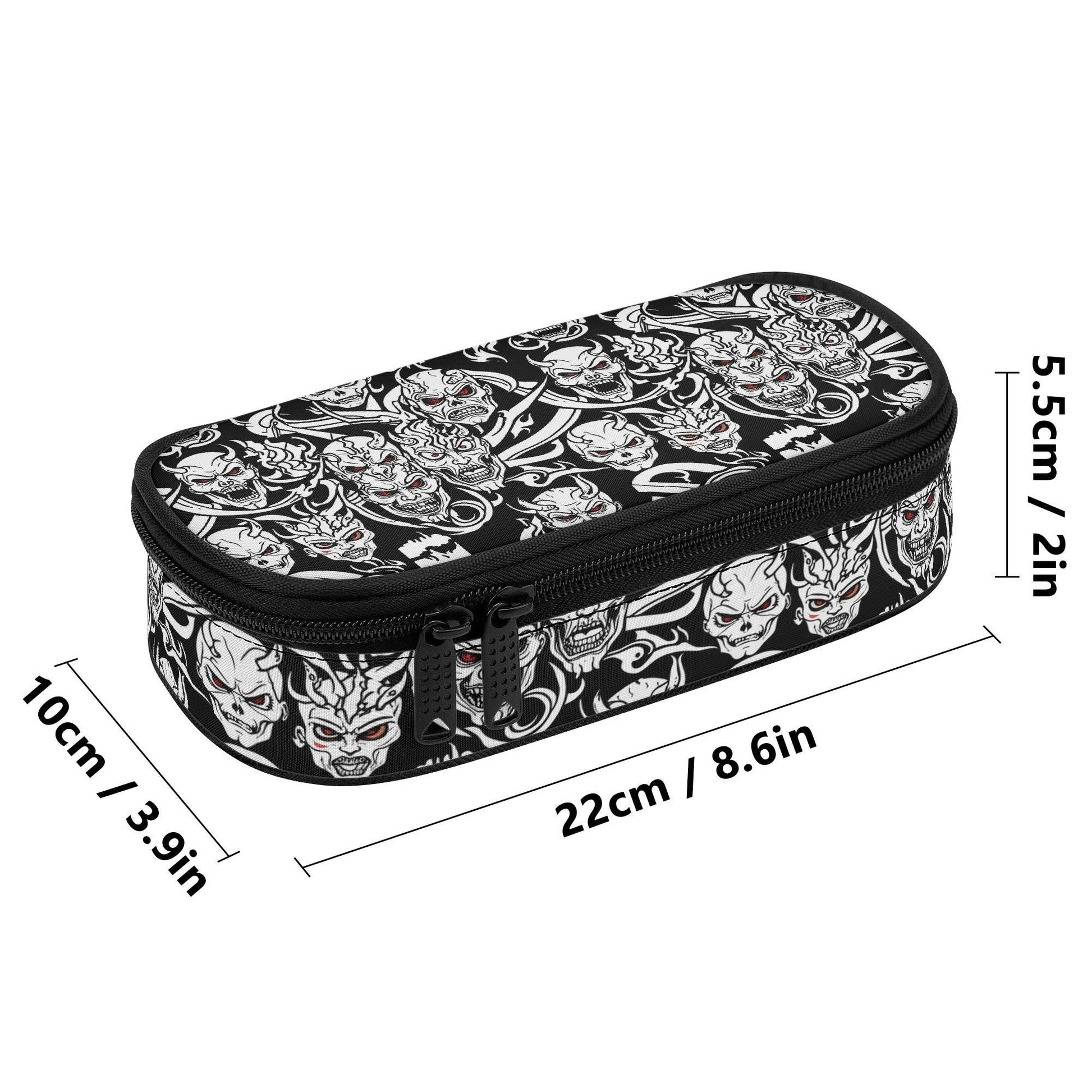 Demons 3-Layer Pencil and Cosmetic Case - DeRose Seasonal