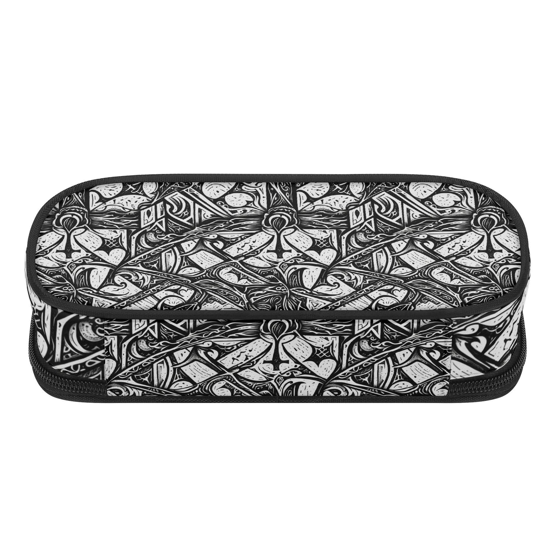 Hidden Cross 3-Layer Pencil and Cosmetic Case - DeRose Seasonal