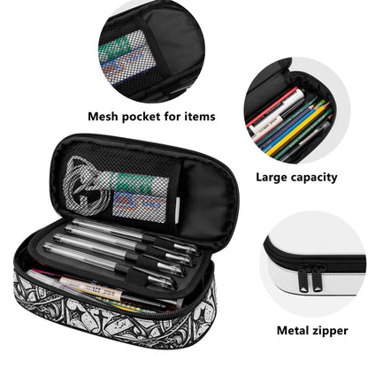 Hidden Cross 3-Layer Pencil and Cosmetic Case - DeRose Seasonal