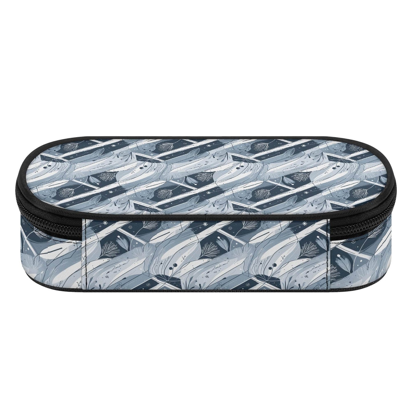 Blue Wind 3-Layer Pencil and Cosmetic Case - DeRose Seasonal