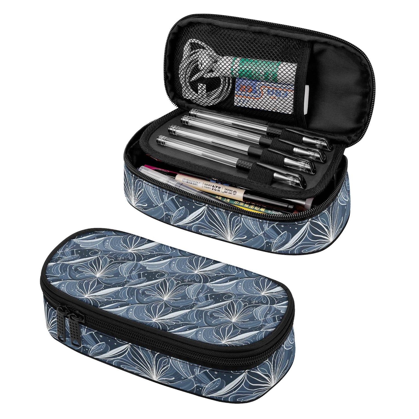 Cold Wind 3-Layer Pencil and Cosmetic Case - DeRose Seasonal