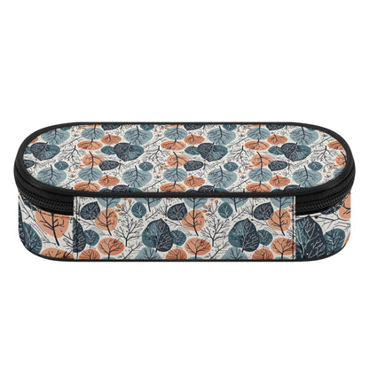 Freezing Leaves 3-Layer Pencil and Cosmetic Case - DeRose Seasonal