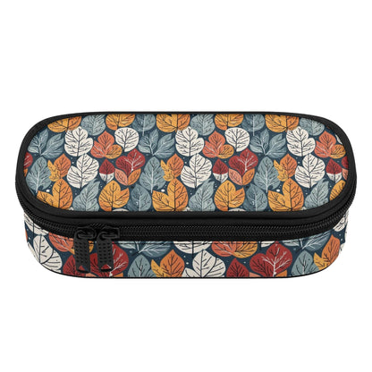 Fall Into Winter 3-Layer Pencil and Cosmetic Case - DeRose Seasonal