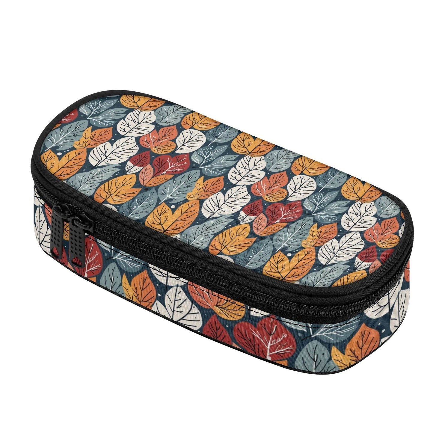 Fall Into Winter 3-Layer Pencil and Cosmetic Case - DeRose Seasonal