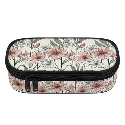 Japan Floral 3-Layer Pencil and Cosmetic Case - DeRose Seasonal