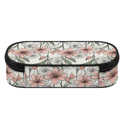 Japan Floral 3-Layer Pencil and Cosmetic Case - DeRose Seasonal